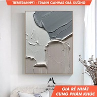 Wall painting, Beige Textured Painting Original Beige Abstract Painting Beige 3D Texture Art Beige M