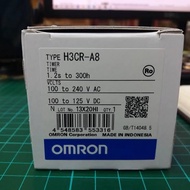 OMRON TIMER H3CRA8/220V + SOCKET | Omron H3CR-A8 220V | H3CR-A8 | Timer Relay