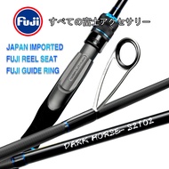 【NYA】6ft/7ft/8ft【10-25lb】 All Fuji Guide Ring Carbon Fiber Light type medium fishing rod Spinning/Ba