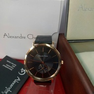 jam tangan analog pria alexandre christie ac 8575 MS steel
