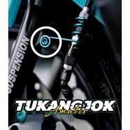 Original Vietnam Titanium Front Brake Hose Briquette Bolt Universal Titanium Front Brake Hose Brique