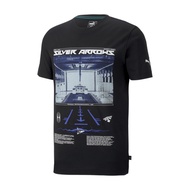 Mercedes-Benz เสื้อยืดสุภาพบุรุษ MERCEDES AMG PETRONAS MOTORSPORT สีดำ ผลิตโดย PUMA for Mercedes-Ben
