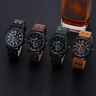 [Miracle Watch Store] Miracle Watch Store Vintage Classic นาฬิกาผู้ชายนาฬิกาสแตนเลสกันน้ำวันที่สายหน