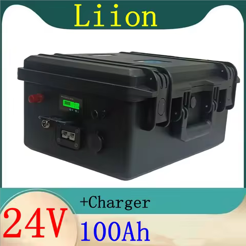 24v 100ah Li-ion battery pack 24V lithium battery pack 100Ah waterproof battery rechargeable for boa