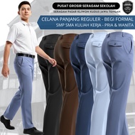 School Uniform Long Pants for Junior High School, High School, Vocational School, College, Work Pant