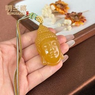 黃龍玉福袋吊墜 黃玉貔貅財神掛件 葫蘆項鏈 景區