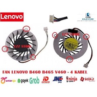 FAN Lenovo IDEAPAD B460 B460A B460C B465 V460 V460A V460NE DFS450805MB0T F92D 60.4HK08.001 4 CABLES