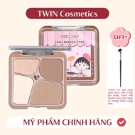 VEECCI - Veecci x Chibi Maruko Chan 4-pan Contouring Palette