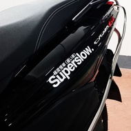 D1 Superslow Superslow Slow Car Reflective Sticker Motorcycle Sticker Electric Motorcycle Decorative Sticker Waterproof Reflective Car Sticker