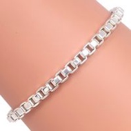 Tiffany & Co. 威尼斯手鍊，925 純銀，約 15.7 克，男女通用 [二手]
