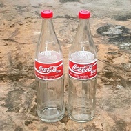 Botol Kaca Coca-Cola Coke 1 Liter Jadul