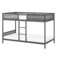 💥ORIGINAL 1KEA💥TUFFING Bunk bed frame, dark grey, 90x200 cm