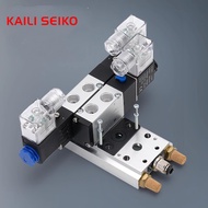 Pneumatic Solenoid Valve Manifold 4V210-08 4V220-08 4V310-10 4V410-15 4 6 8 10 12 13 14 15 Base 100M