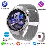 AMOLED Màn Hình HD Đồng Hồ Thông Minh Dành Cho Nam Nữ Có Định Vị GPS NFC Nhịp Tim Cuộc Gọi Bluetooth