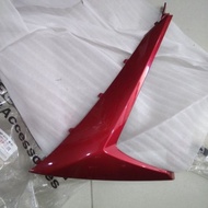 MERAH Cover Mole Side Wing Deck Bottom Left Mio Soul GT 115 Metallic Red ORIGINAL YAMAHA 1KP-F171L-00-P1