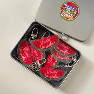 Twinkling Watermelon Sugar Merch ⋆ Viva La Vida Keychain Necklace Pick Guitar Sticker Handfan