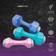 LIGHTSPEED Dumbell 5Kg, 3Kg, and 1.5Kg Mini Barbell/ Women's Barbell/