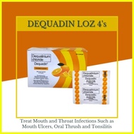 ☪ ∆ ▪ Dequadin Lozenges 4 Pieces