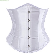 Bestcorse Original XS 6Xl Satin Plus Size Black Corset Waist Trainer With Bone Boning Waist Cincher 