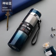 1 Liter Stainless Steel Water Bottle 24Hours Insulated Portable Thermal Cup For Tea Coffee Tumbler V