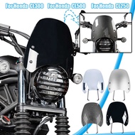 Motorcycle Ultrasupplier Front Screen Wind Shield Accessories For Honda CL 250 300 2023 Cl250 Cl300