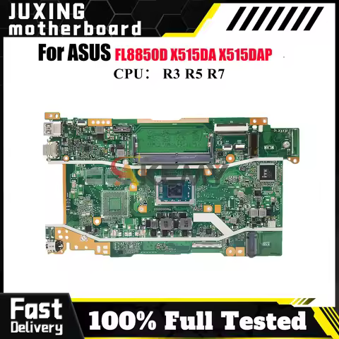X415DA Laptop Motherboard For ASUS VivoBook X515DAP FL8850D X415D X515DA Notebook Mainboard With R3 