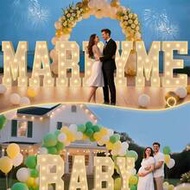 28.74 Inch LED Illuminated Letters A-Z - Easy Assembly, Battery Powered, Ideal For Birthday, Proposa