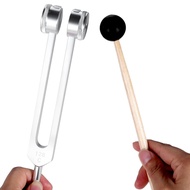【Qiug Mall】-6x Tuning Fork Set (128Hz 256Hz 512Hz) Tuning Forks for Chakra/ Healing/ Sound Therapy I