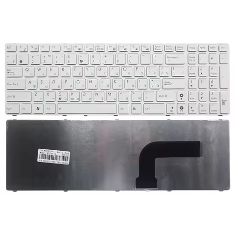 Russian keyboard for Asus K52 k53s X61 N61 G60 G51 MP-09Q33SU-528 V111462AS1 0KN0-E02 RU02 04GNV32KR