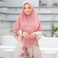 GAMIS UMAYYAH SWEET ROSE | DRESS BY-ATTIN 