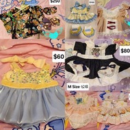 S size/M size StellaLou星黛露，LinaBell玲娜貝兒粉紅色小香風裙著替，着替，公仔衫