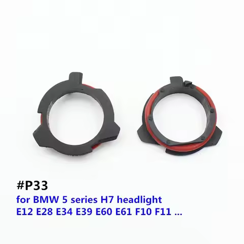 FSYLX H7 LED Adapter For BMW 5 Series E12 E28 E34 E39 E60 E61 F10 F11 Car H7 LED Headlight Bulbs Ada