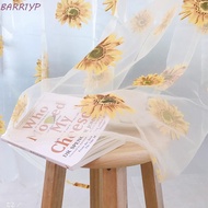 BARR1YP Curtain Kitchen Window Blind Floral Balcony Screening