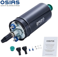 OSIAS ใหม่ In-Line ปั๊มไฟฟ้าและชุดติดตั้งสำหรับ Mercedes Benz Audi Porsche โฟล์คสวาเก้น Volvo 500SL 