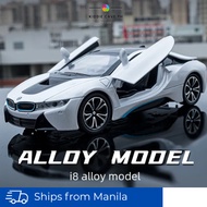 BMW I8 Die-Cast Toy Car Collection Vehicle 1:22 1/22 Scale Collectibles Alloy Car Toy Model