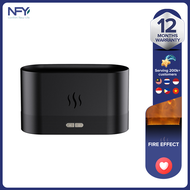 2022NEW Flame Fire Humidifier Aromatherapy Diffuser Ultrasonic Aromatic Essences House Air Humidifie