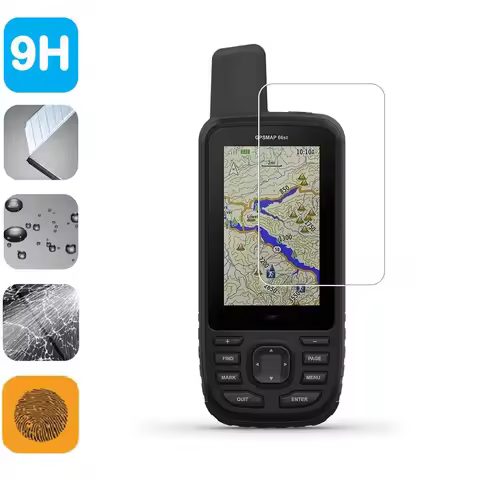 9H Tempered Glass Screen Protector Shield Film for Garmin GPSMAP 66 66s 66st 66sr 66i 67 67s 67st 67
