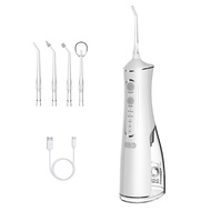 Flosser น้ําสําหรับทําความสะอาดฟันและไหมขัดฟันด้วย 5 เคล็ดลับ Jet แบบถอดเปลี่ยนได้ Flosser น้ํากันน้