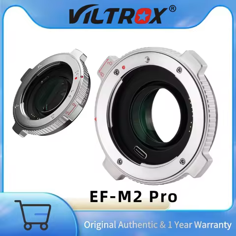 Viltrox EF-M2 Pro Lens Mount Adapter AutoFocus 0.71x Reducer Speed Booster Adapter for Canon EF/EF-S