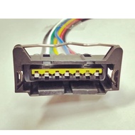 Proton Waja Campro Headlamp Socket Connector 7pin penyambung lampu besar socket