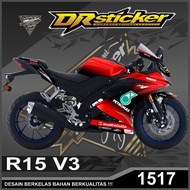 PETRONAS YAMAHA R15 DECAL V3 / STOCK DECAL R15 V3 R15 STICKER/ PETRONASV3 MOTORCYCLE BODY ACCESSORIE