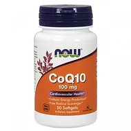 Viên Uống NOW FOODS CoQ10 100mg Chống Tai Biến Tim Mạch, Ổn Định Huyết Áp, Giảm Cholesterol Máu Lọ 5