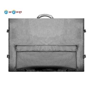 gangongMonitor Carrying Case Computer Monitor Bag with Pockets Adjustable Travel Carrying Case for 2