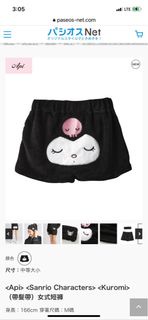 現貨 Kuromi日版短褲 髮帶set