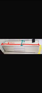 電視櫃 White TV Console 180cm