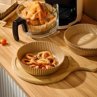((Ready Stock) Air Fryer Paper Silicone Oil Paper Food Grade Baking Paper Disposable Oil-Absorbing O