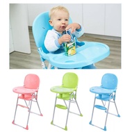 Coolbi Kids Baby Foldable High Chair with Tray and Cup Holder
