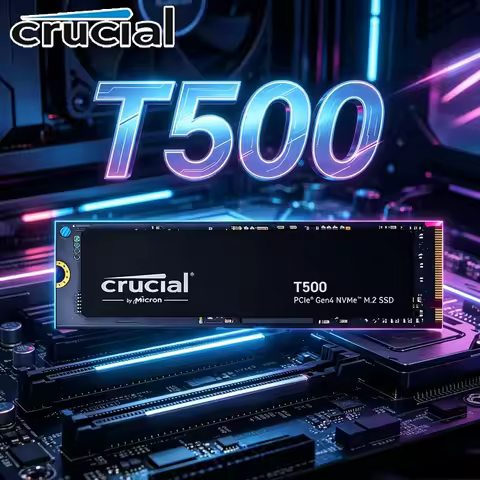 Crucial T500 M.2 2280 PCIe4 NVMe SSD,1TB 7300MB/s Gaming Storage OEM CT1000T500SSD8 For PS5 Laptop &