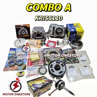 PACKAGE KRISS110 RACING JET 4MM 23/27MM HEAD RACING BLOCK RACING 57MM 60MM 62MM 65MM ESPADA TAIKOM "