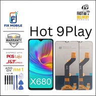 LCD Compatible for Infinix Hot 9 Play X680 X680B X680C Grade High quality LCD Display Touch Screen [